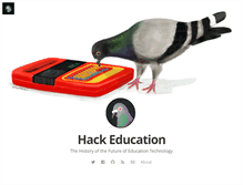Tablet Screenshot of hackeducation.com